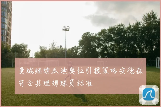 曼城继续瓜迪奥拉引援策略安德森符合其理想球员标准